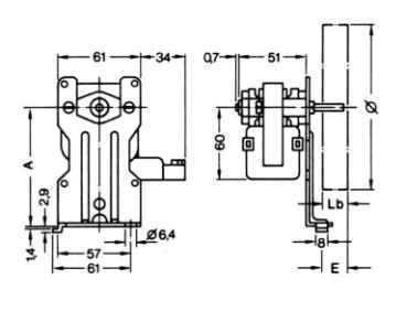 Bosch Ventilatormotor VKZ-3004K (13 1039)