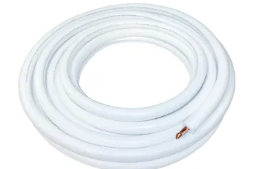 Isoliertes CU-Rohr Ebrilsplit 1/2"x0,8mm Bund 25m, Isol. schwerentflammbar, 10mm* CU1/2"ISOLIERT