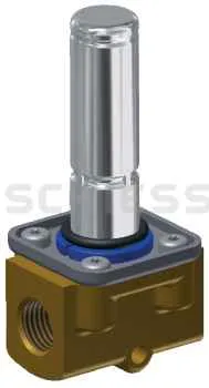 Danfoss Magnetventil o.Spule EV210 B3B R 3/8" i 032U1225