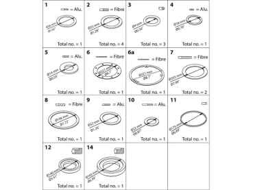 Danfoss Reparatur Kit f. PM, PML/X, Gr.125 027F3158