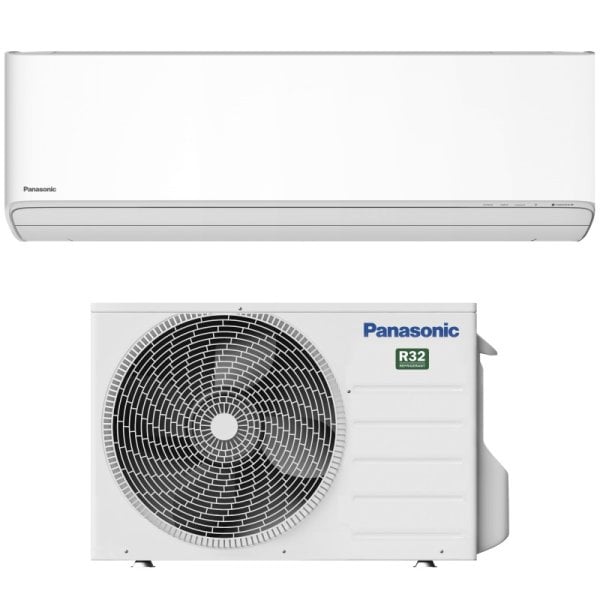 Panasonic Etherea White CS-Z20CKEW + CU-Z20CKE – Wandgerät-Set 2,0 kW R32 – Split-Klimaanlage