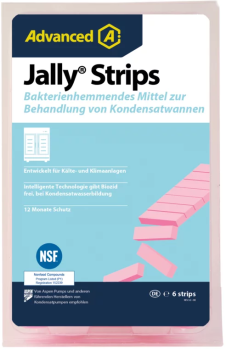 Bakterienhemmendes Mittel / Tropfschale NSF JallyStrips groß (Pack=6Stk.)