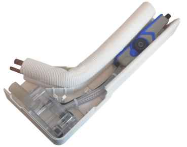 Charles Austen Pumps Tauwasserpumpe MicroBlue X86-008 mit Behältersensor, Alarmkabel und reinweißen Kanal