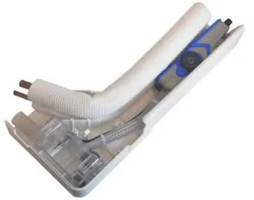 Charles Austen Pumps Tauwasserpumpe MicroBlue X86-008 mit Behältersensor, Alarmkabel und reinweißen Kanal