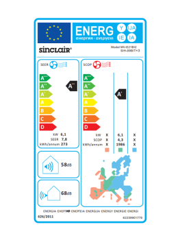 SINCLAIR Multi Variable Multisplit Außengerät MV-E21BI2 6.1 kW