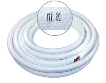 Novaer vorisoliertes Kupferrohr Einzel 3/8"x0,8mm (25m Bund)