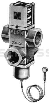 Penn Kühlwasserregler 3-Wege V48AE-9510 Rp 1-1/4"
