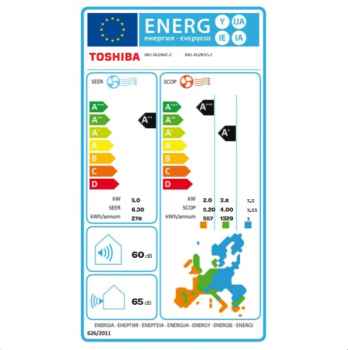 TOSHIBA SEIYA+ RAS-18E2KVG-E + RAS-18E2AVG-E Wandgerät-Set - 5,0 kW