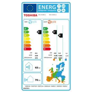 TOSHIBA SEIYA+ RAS-24E2KVG-E + RAS-24E2AVG-E Wandgerät-Set - 6,5 kW