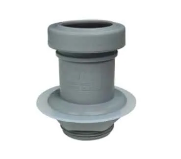 Sauermann Wanddurchgangsstück f. 32mm (1 1/4") (1Stk)