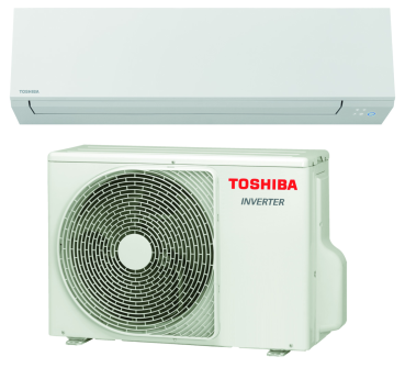 TOSHIBA SHORAI EDGE White B24G3KVSG-E + 24J2AVSG-E1 Wandgerät-Set - 7,0 kW