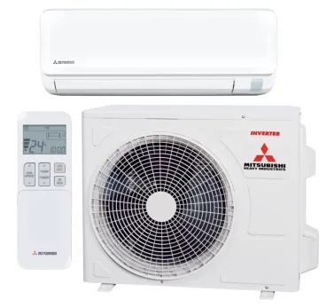 Mitsubishi Heavy SRK35ZTL-W + SRC35ZTL-W – Wandgerät-Set 3,5 kW R32 – Split-Klimaanlage
