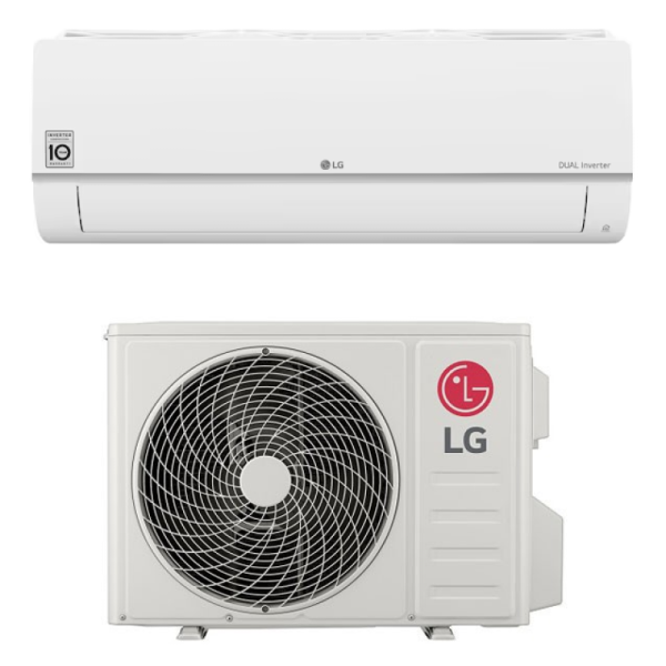 LG New Dualcool Special EC PZ09EYN.CSJ1 / PZ09EYU.CA31 Single-Split Set | 2,5 kW | R32 WiFi Klimaanlage