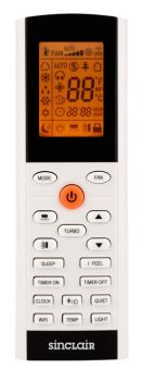 SINCLAIR Multisplit Wandgerät TERREL Serie SIH-24BITB - 7,0 kW