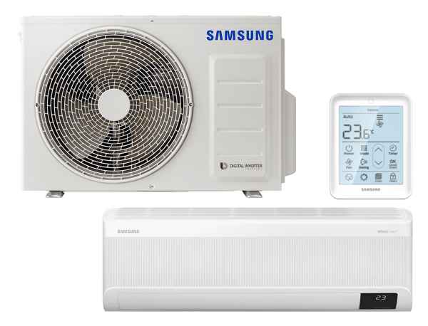 SAMSUNG BAC Wind-Free Wandgerät Set Kühlen 2.6 kW | Heizen 3.3 kW AC026TNXDK SH-11N