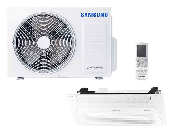 SAMSUNG BAC 1-Wege-Kassette Set Kühlen 2.6 kW | Heizen  3.3 kW AC026RN1DK IR