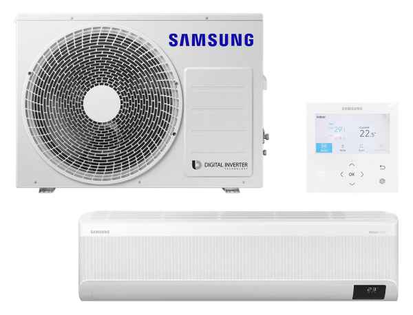 SAMSUNG BAC Wind-Free Wandgerät Set Kühlen 5.2 kW | Heizen 6.0 kW AC052TNXDK WG00