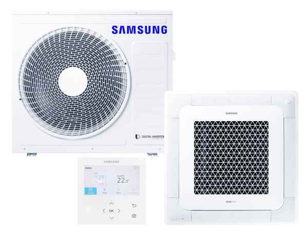 SAMSUNG BAC Deckenkassette Wind-Free Set Kühlen 7.1 kW | Heizen 8.0 kW AC071RN4DK KB