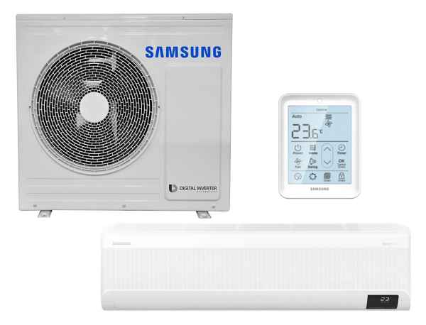 SAMSUNG BAC Wind-Free Wandgerät Set Kühlen 7.1 kW | Heizen 8.0 kW AC071TNXDK SH-11N