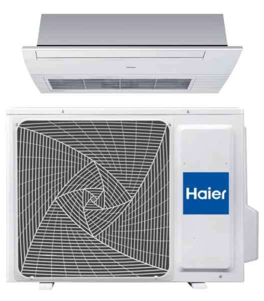 Haier 1-WEGE-DECKENKASSETTE Set AB35S2SA1FA(H) + 1U35S2SM1FA-2 - 3,5 kW
