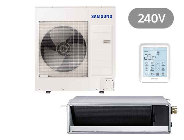 SAMSUNG BAC Kanaleinbaugerät Set Kühlen 10.0 kW | Heizen 11.2 kW AC100RNMDK SH10N 240V