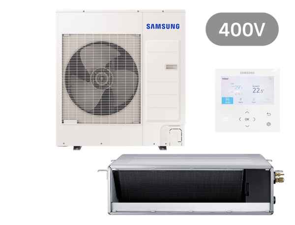 SAMSUNG BAC Kanaleinbaugerät Set Kühlen 10.0 kW | Heizen 11.2 kW AC100RNMDK KB 240V