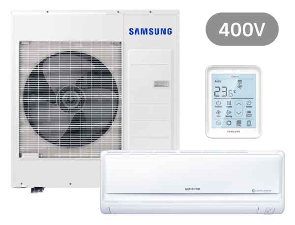 SAMSUNG BAC REGULAR Wandg. Set Kühlen 9.5 kW | Heizen 10.8 kW AC100RNTDK SH10 + 400 V