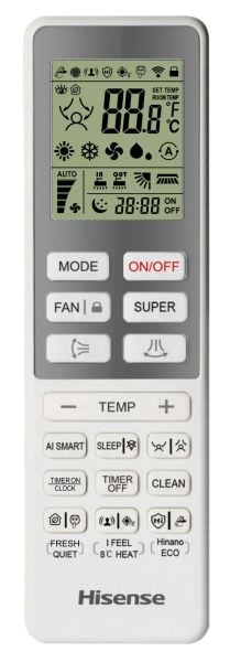 HISENSE Energy Pro X schwarz Wandgerät QH35XV0BG - 3,5 kW