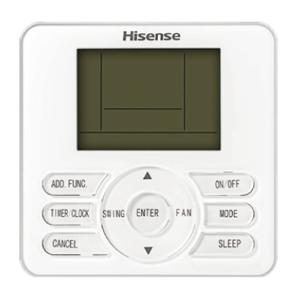 HISENSE Kanalgerät ADT35UX4RBL8 - 3,5 kW