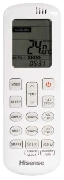 HISENSE Wand-, Stand- & Deckengerät Inneneinheit PAC/FM R32 AVT71UR4RB8 - 7,0 kW HISENSE Wand-, Stand- & Deckengerät Inneneinheit PAC/FM R32 AVT71UR4RB8 - 7,0 kW