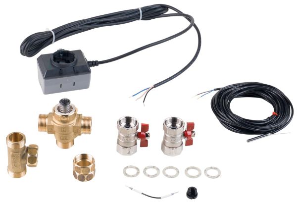 E-Pac Umschalteinheit H Hybridan DAIKIN Altherma ST WärmespeicherDAIKIN E-Pac Umschalteinheit H HybridTyp: EKDVCPLT3HXUmschalteinheit zur Montage aufDAIKIN Altherma ST 300 L.Beinhaltet 3-Wege-Umschaltventile,Anschlusskabel und Speicherfü