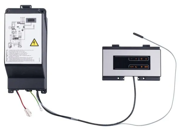 4-stufiger-Regler mit RaumthermostatElektron. Smart-Touch-Regler (on board)4-stufiger Regler mit RaumthermostatEKRTCTRL2Elektronischer Smart-Touch-Regler (onboard) mit Raumthermostat zur 4-stufigenRegelung des Ventilators.
