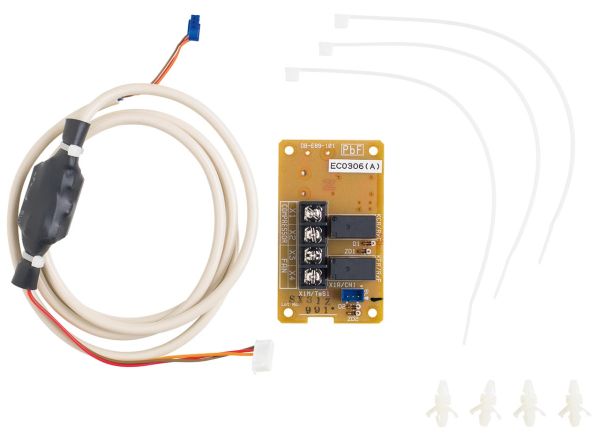 Zusatzplatine zu DAIKIN IGTyp KRP1B57-1DAIKIN Zusatzplatine zu Inneneinheitenzur Betriebs- oder StörmeldungTyp: KRP1B57-1Zusatzplatine für die Betriebsmeldungder Kühlanforderung und desLüfterbetriebs bei DAIKIN/Inneneinheiten.Auf d