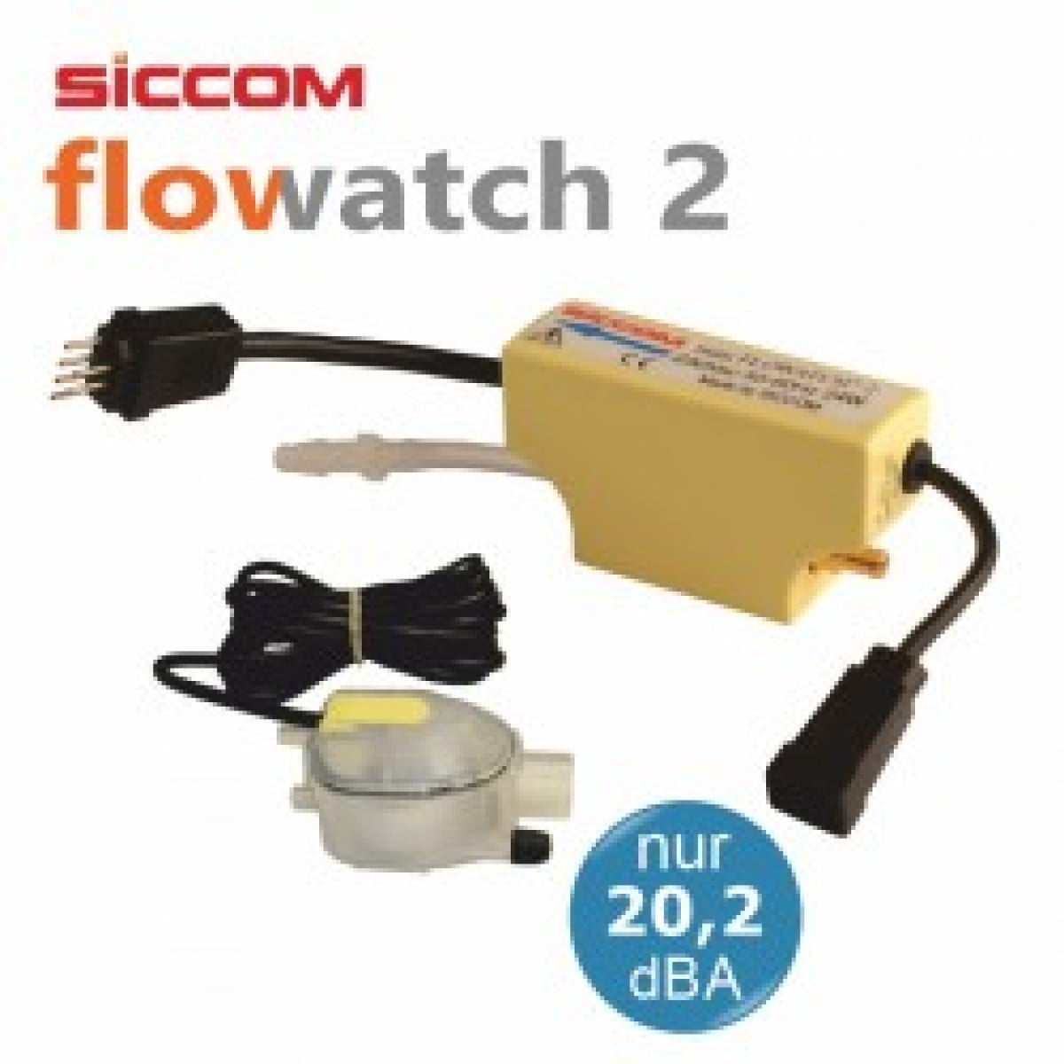 Siccom Kondensatpumpe Flowatch 2, 10 l/h, 21 db(A)