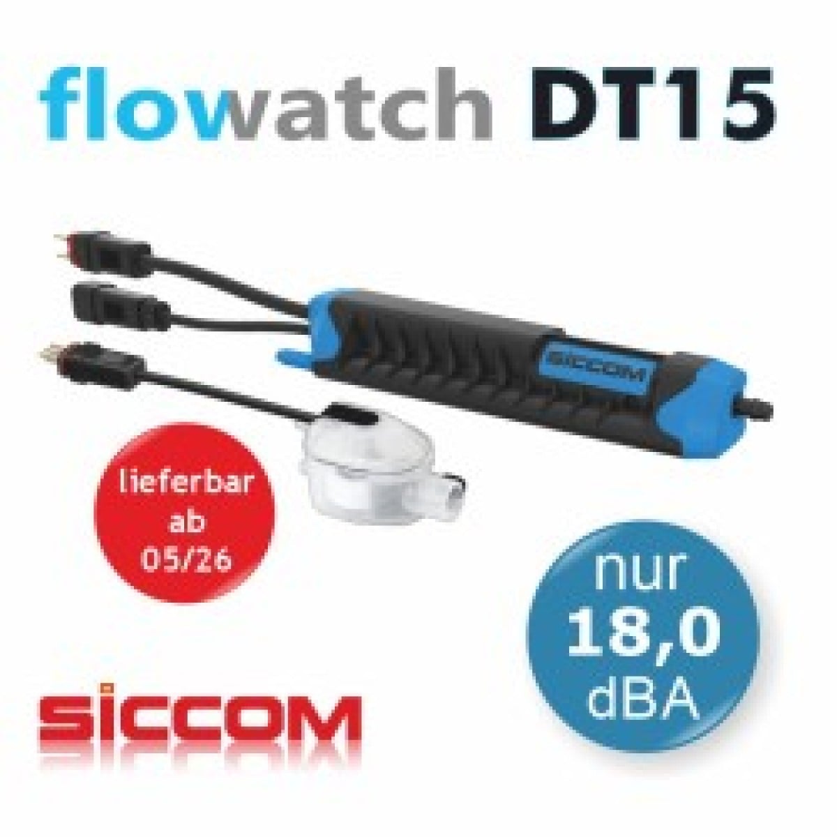 Siccom Kondensatpumpe Flowatch DT15, 15 l/h, 18 db(A)