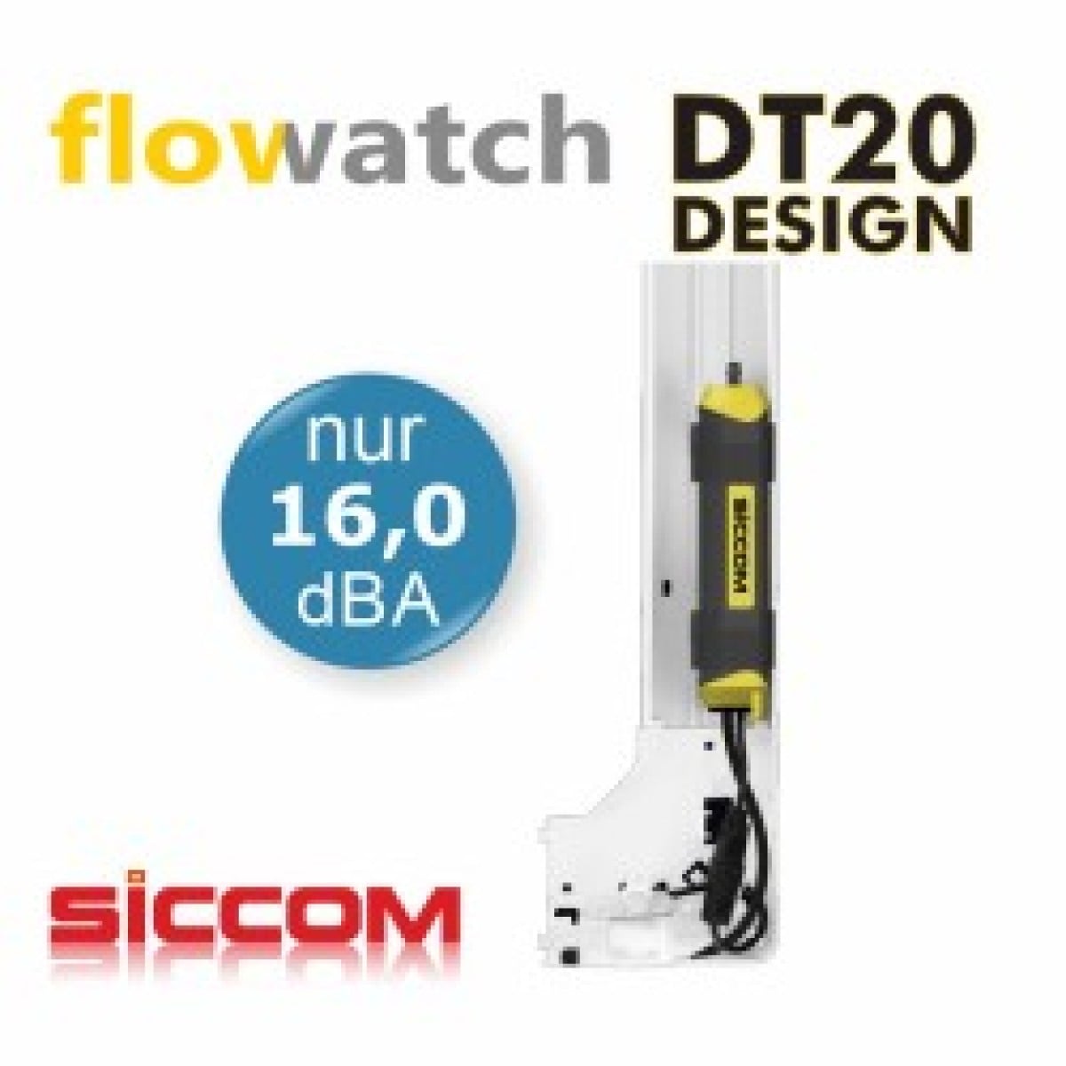 Kondensatpumpe Flowatch Design DT20 Optimal Duct, 20 l/h, 16 db(A)
