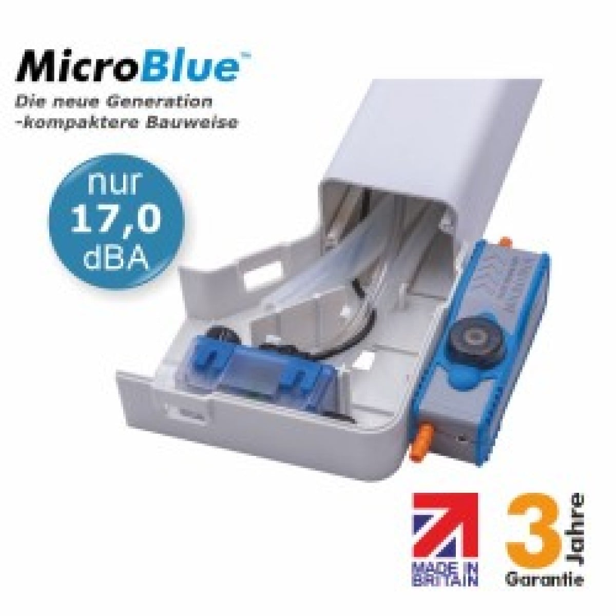 Micro Blue Speedi-Duct Set Pumpe + Kanal