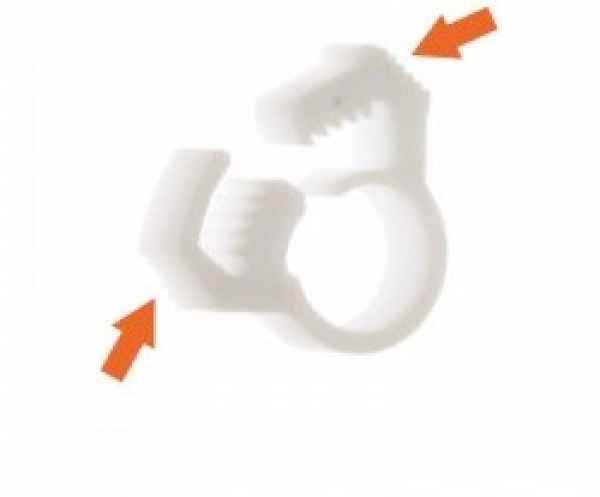 Schlauchschellen mit Schnellverschluss 18-20 mm (Pack 10 Stk)