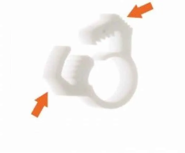 Schlauchschellen mit Schnellverschluss 18-20 mm (Pack 10 Stk)