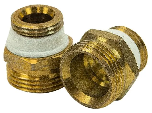 Anschlussnippel 1/2 AG X 3/4 ARUf. PEX-Rohr in Verb. m. Klemmring-Set MVDAIKIN Anschlussnippel 1/2 AG X 3/4 ARUTyp: EAIPEXCOUPLINASelbstdichtend mit Gewinde-einschneiddichtung, 3/4 Zoll Eurokonus.Zur Herstellung von Anschluss-verschraubu