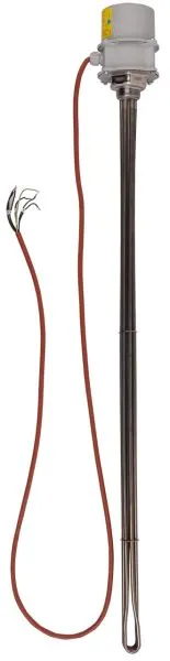 Elektroheizstab 400V, EHS/500/5Leistung 6 kW, Eintauchtiefe 1100 mmElektroheizstab EHS/500/6 EKBU6CFür DAIKIN Altherma ST Speicher400 V, Leistung 6 kW, einschließlichTemperaturregler und Temperaturbegrenzer(95 C).Eintauchtiefe
