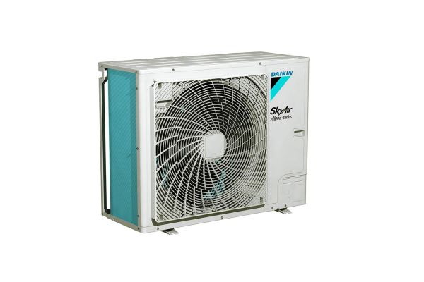 DAIKIN R-32 SkyAir N-Serie AußengerätTyp RZAG71NV1 R-32 Alpha SerieDAIKIN R32 Sky Air AußengerätRZAG71NV1Alpha Series, Für den Kühl- oderHeizbetriebGeräteaufbauDAIKIN R32 Sky Air Außengerät alsdrehzahlgeregelte Kompressor-/Kondensa