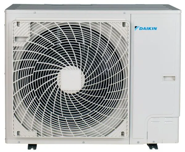 DAIKIN ERA-AV Verflüssigungssätze R32Invertergeregelt - Baugröße: 100DAIKIN Inverter Verflüssiger-EinheitERA100AVLuftgekühlte Wärmepumpe mit demKältemittel R32 und integriertenSicherheitsmaßnahmen nach IEC 60335-2-40.GeräteaufbauDaik