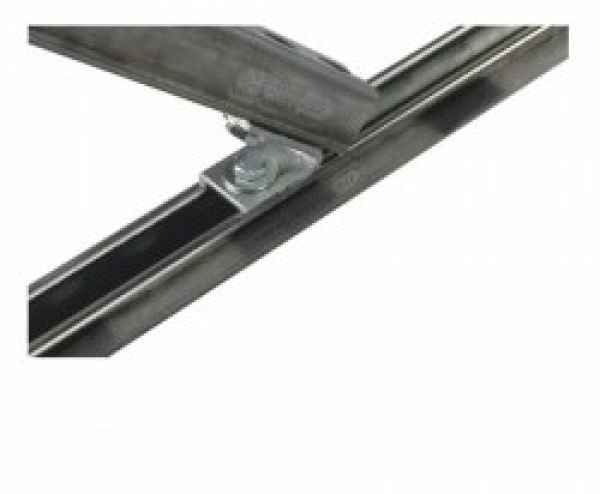Winkel 45 f. Montageschiene 41, 1/1 Loch