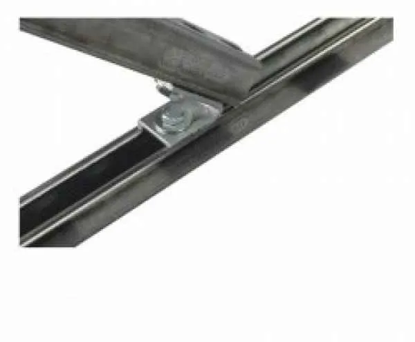 Winkel 45 f. Montageschiene 41, 1/1 Loch