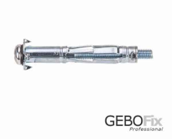 Hohlraum Metalldübel L6-57/1, 12x50, f. PS 5-18 mm, M6x57, 50 Stk.