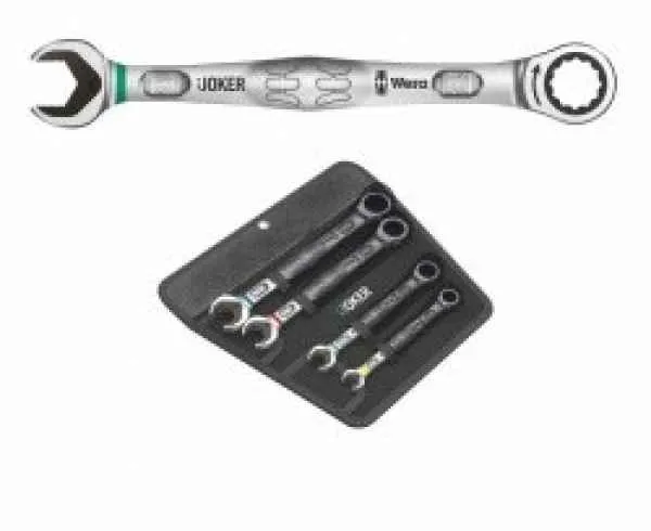 Wera Joker Maul-Ringratschenschlüssel-Satz 4 teilig