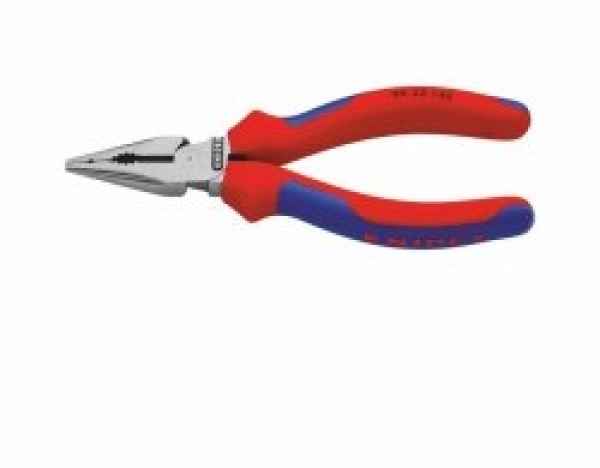 KNIPEX Spitzkombizange 145 mm, schwarz atramentiert