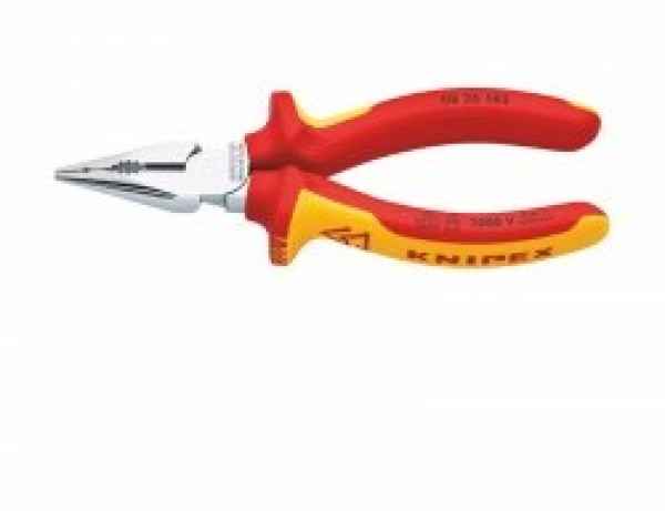 KNIPEX VDE Spitzkombizange 145 mm, verchromt