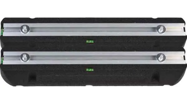 Dämpfungssockel Novaer Set komplett LxBxH 1000x180x95mm inkl. Schraubensatz